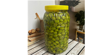 Antakya El Kırması Yeşil Zeytin